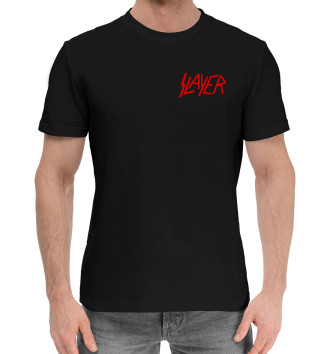 Мужская Хлопковая футболка Slayer