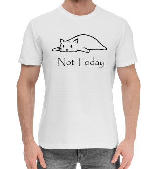 Женская хлопковая футболка Not Today