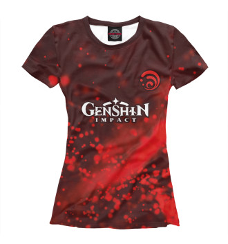 Футболка для девочек Genshin Impact - Гидро