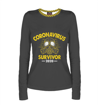 Женский Лонгслив Coronavirus