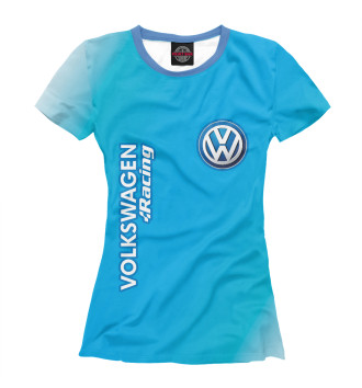 Женская Футболка Volkswagen Racing
