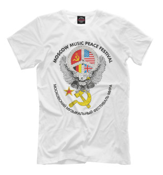 Мужская футболка Moscow Festival 1989