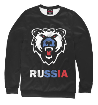 Женский Свитшот Русский медведь