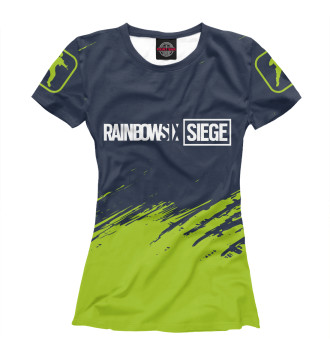 Женская Футболка Rainbow Six Siege / Краска