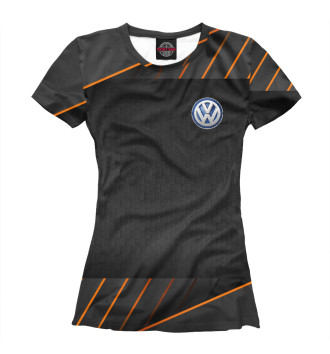 Женская Футболка Volkswagen / Фольцваген
