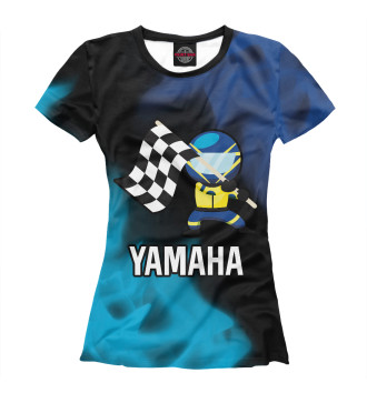 Женская Футболка Ямаха - Pro Racing
