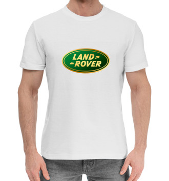 Мужская Хлопковая футболка Land Rover Gold