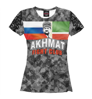 Женская футболка Ахмат Кадыров