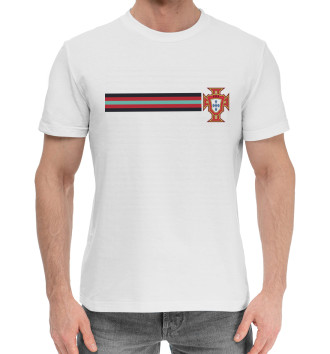 Мужская Хлопковая футболка Сборная Португалии