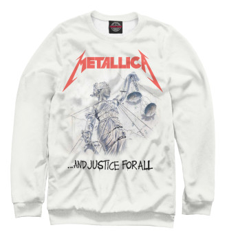Женский Свитшот Metallica for all