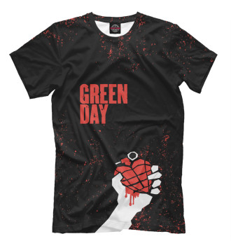 Мужская Футболка Green Day