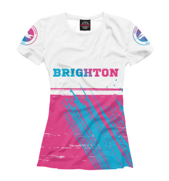 Женская Футболка Brighton Neon Gradient (цвета)