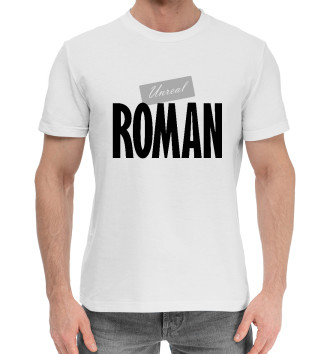 Мужская Хлопковая футболка Роман