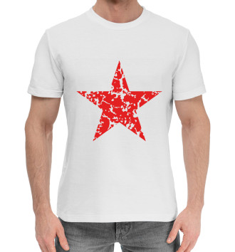 Мужская Хлопковая футболка USSR Star