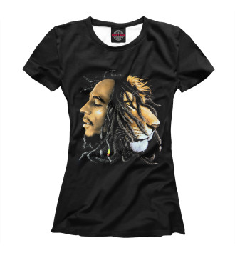 Женская Футболка Bob Marley