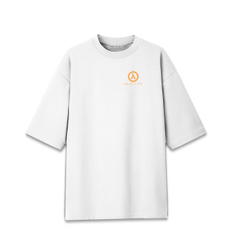 Женская Хлопковая футболка оверсайз Half-Life