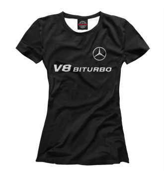 Футболка для девочек V8 BITURBO