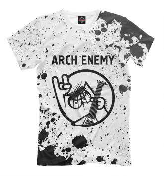 Мужская Футболка Arch Enemy | Кот