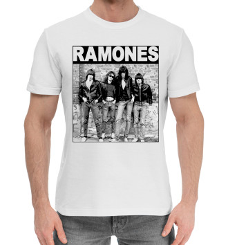 Мужская Хлопковая футболка Ramones - Ramones