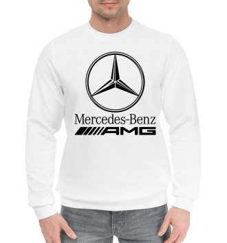 Мужской Хлопковый свитшот Mercedes-Benz AMG