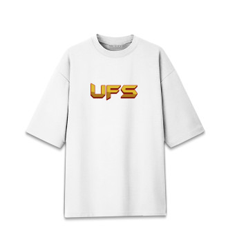 Мужская Хлопковая футболка оверсайз UFS