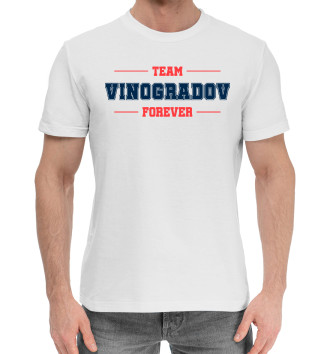 Мужская Хлопковая футболка Team Vinogradov