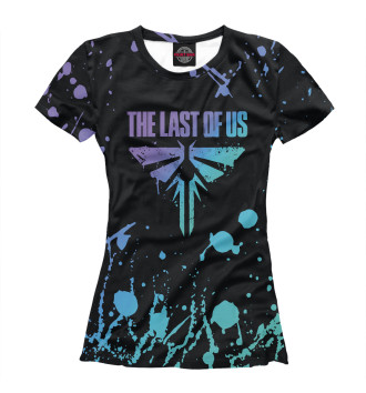 Женская Футболка The Last of Us неон
