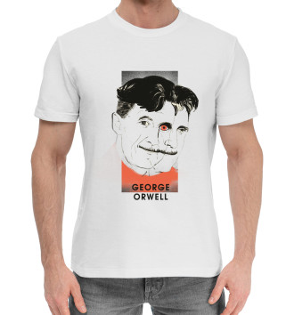 Мужская Хлопковая футболка George Orwell