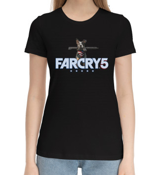 Женская Хлопковая футболка Far Cry 5