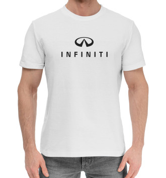 Мужская Хлопковая футболка Infiniti