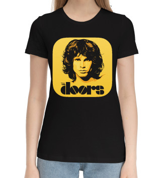 Женская Хлопковая футболка The Doors
