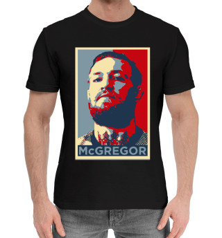 Мужская хлопковая футболка Конор МакГрегор