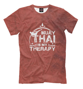 Мужская Футболка Muay Thai Therapy
