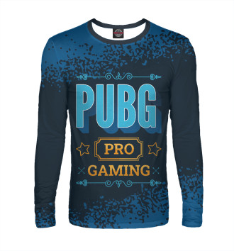 Мужской Лонгслив PUBG Gaming PRO (синий)
