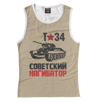 Женская Майка Т-34