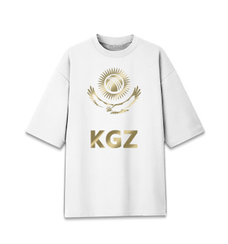 Женская Хлопковая футболка оверсайз Киргизия