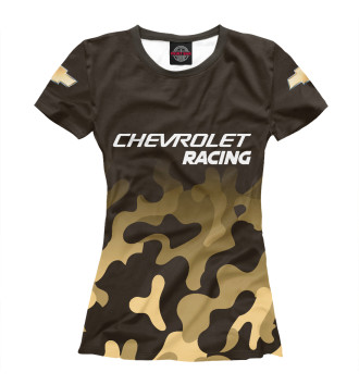 Женская Футболка Chevrolet | Racing