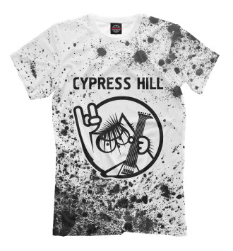 Мужская Футболка Cypress Hill + Кот
