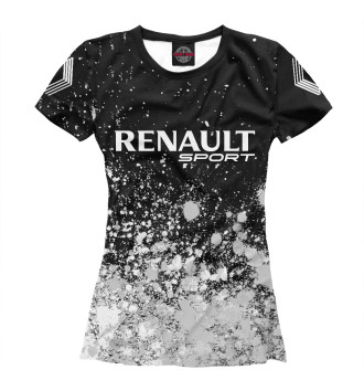 Женская Футболка Renault Sport - Краски