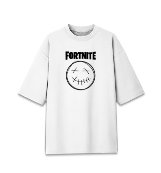 Мужская Хлопковая футболка оверсайз Fortnite x Travis Scott