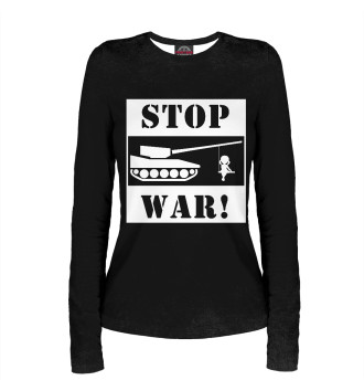 Женский Лонгслив Stop War