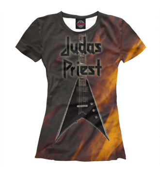 Женская Футболка Группа Judas Priest