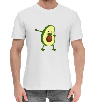 Мужская Хлопковая футболка Авокадо