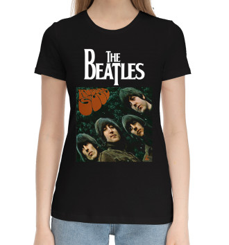Женская Хлопковая футболка Rubber Soul - The Beatles