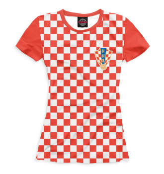 Футболка для девочек Сборная Хорватии