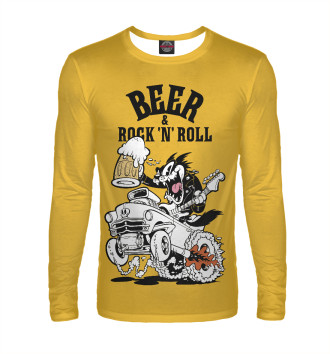 Мужской Лонгслив Beer & Rock 'n' Roll