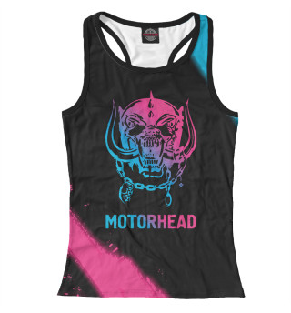 Женская майка-борцовка Motorhead Neon Gradient (colors)