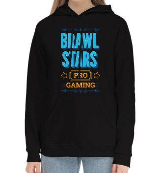 Женский Хлопковый худи Brawl Stars PRO Gaming