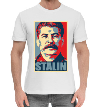 Мужская Хлопковая футболка Stalin