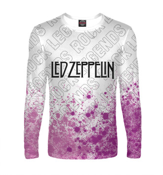Мужской Лонгслив Led Zeppelin Rock Legends (purple)